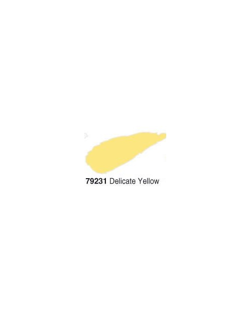 Akrilinė blizgi emalė/lakas 50ml, Švelni Geltona (Delicate yellow)