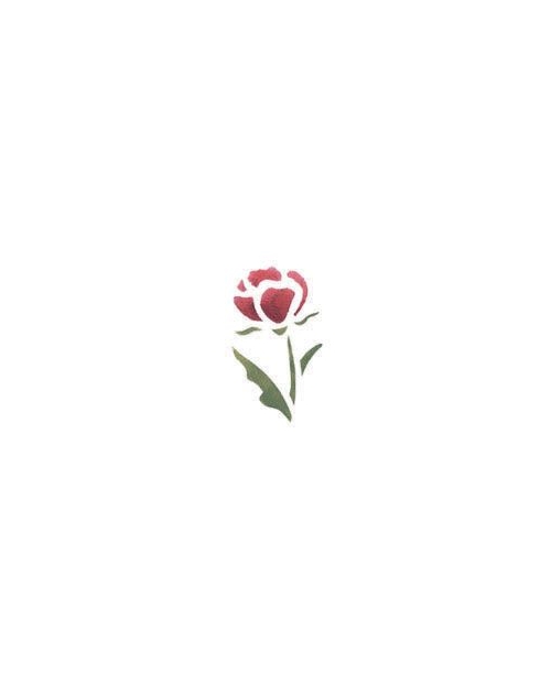Trafaretas 7x10cm Rožė (Rose)