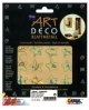 ART DECO Beaten Metals-mottled (140x140mm) "Star-Gold"