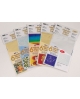 Metallic effect foil set "Silver"