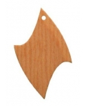 mediniai auskarų pagrindai 2.5cm x 4.0cm 1vnt.