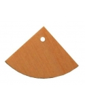mediniai auskarų pagrindai 3.5cm x 2.5cm 1vnt.