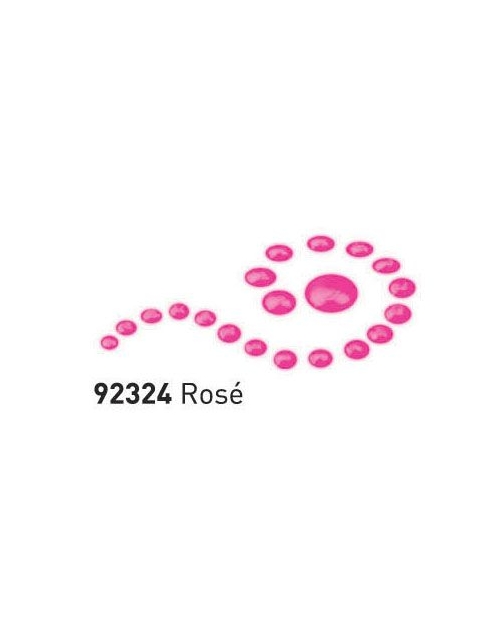 Dažai tamsiai ir šviesiai tekstilei su "perlo"efektu, rožinė, 29ml (Rose) 